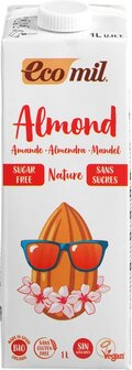 biologische-amandeldrink-suikervrij-ecomil