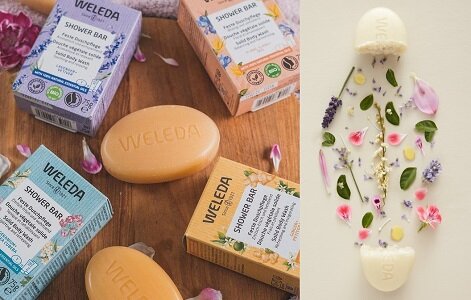 Maak kennis met de Shower Bars van Weleda