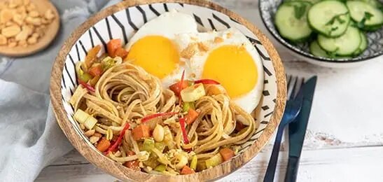 Recept: Bami met spiegelei