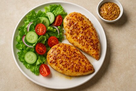 Recept: Grove mosterd kipfilet met honing