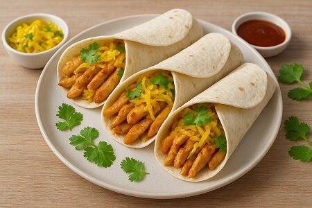 Recept: Atjar Tjampoer kip wraps