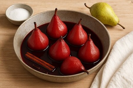 Recept: Snelle stoofpeertjes