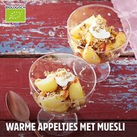 Recept: Warme appeltjes met muesli
