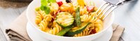 Recept: Pastasalade met gegrilde groenten