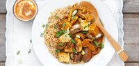 Recept: Tofu met champignoncurry