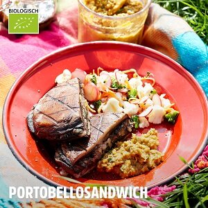 Recept: Portobellosandwich