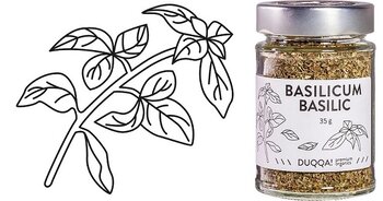 Duqqa! Basilicum, Basilicum met een verhaal