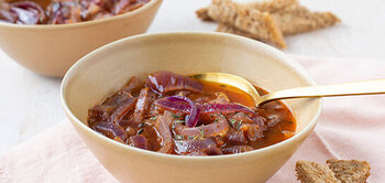 Recept: Rode uiensoep