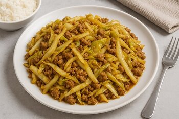 Recept: Roerbak met spitskool en gehakt