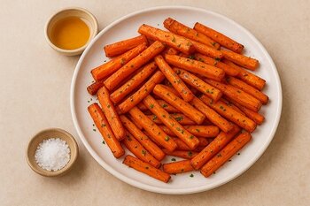 Recept: Geroosterde honing-wortelen uit de pan