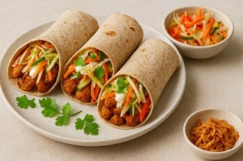 Recept: Vegan Atjar Tjampoer wraps