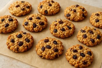 Recept: Havermoutkoekjes met rozijnen