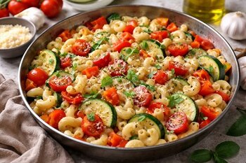 Recept: Macaroni met groenten